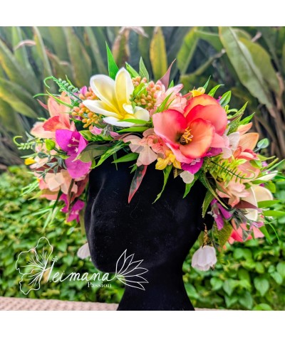 Couronne multicolore