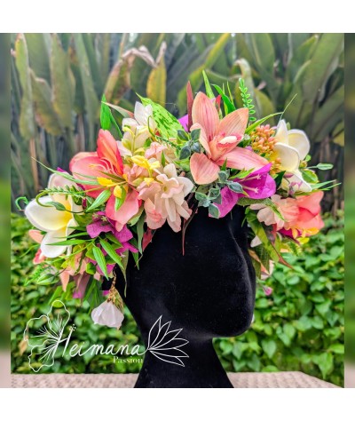 Couronne multicolore