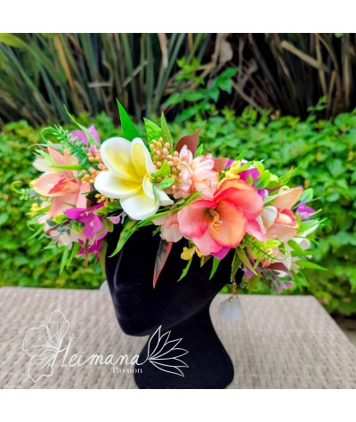 Couronne multicolore