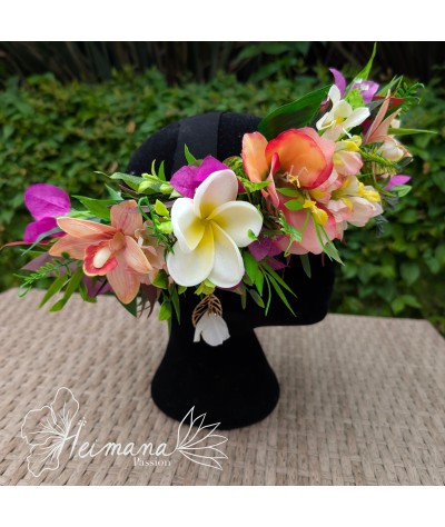 Couronne multicolore