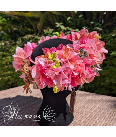 Couronne légère bougainvilliers rose